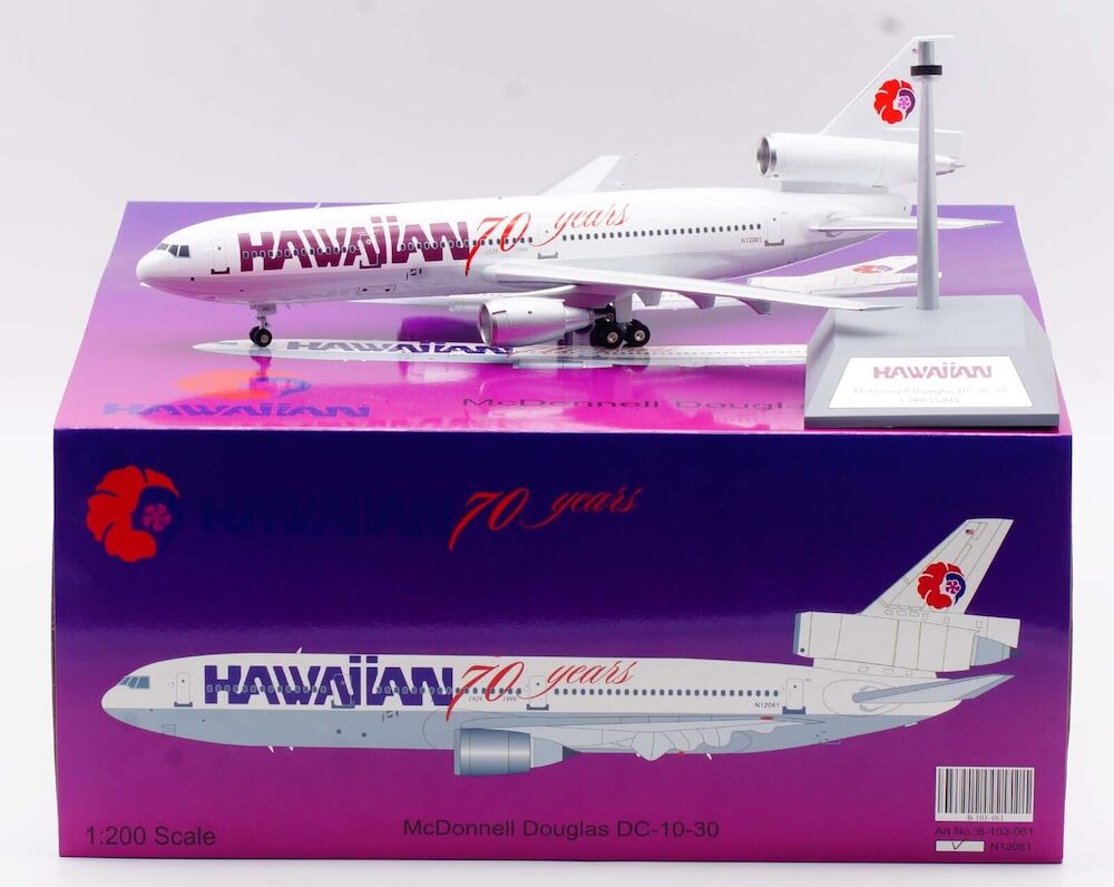 Hawaiian Airlines Douglas DC-10-30 N12061 '70 years' (B-103-061)