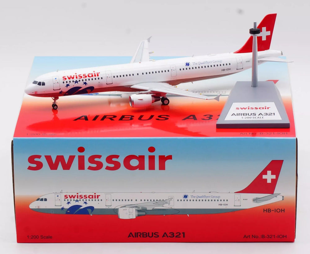 Swissair Airbus A321-100 HB-IOH 'Qualiflyer' (B-321-IOH)