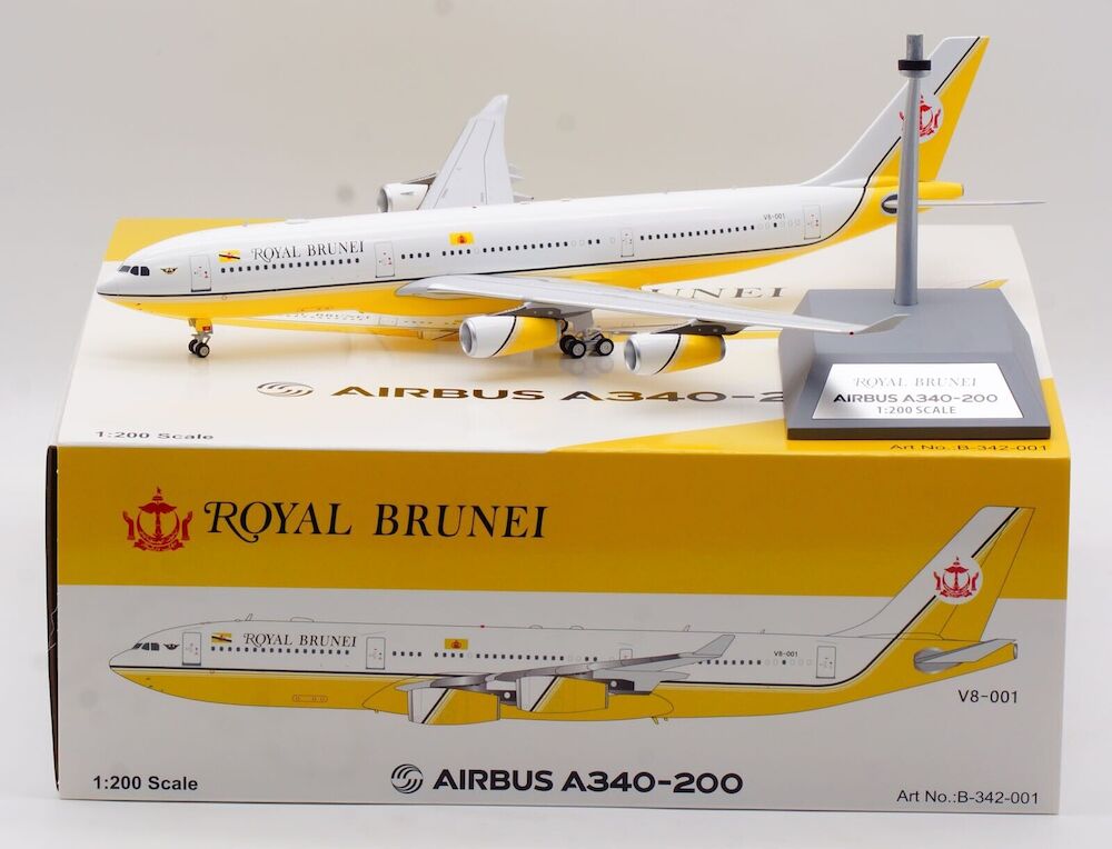 Brunei Government Airbus A340-200 V8-001 (B-342-001)