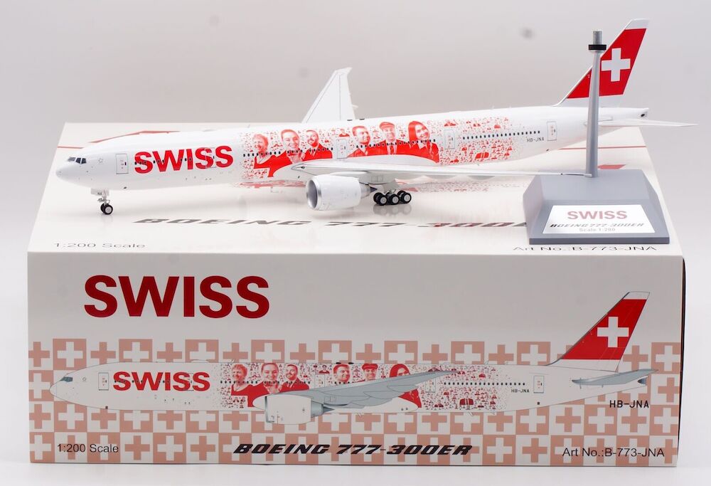 SWISS Boeing 777-300ER HB-JNA 'Faces of SWISS' (B-773-JNA)