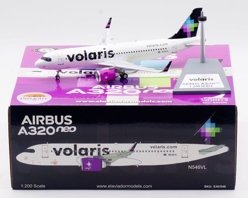 Volaris El Salvador Airbus A320neo N546VL (EAV546)