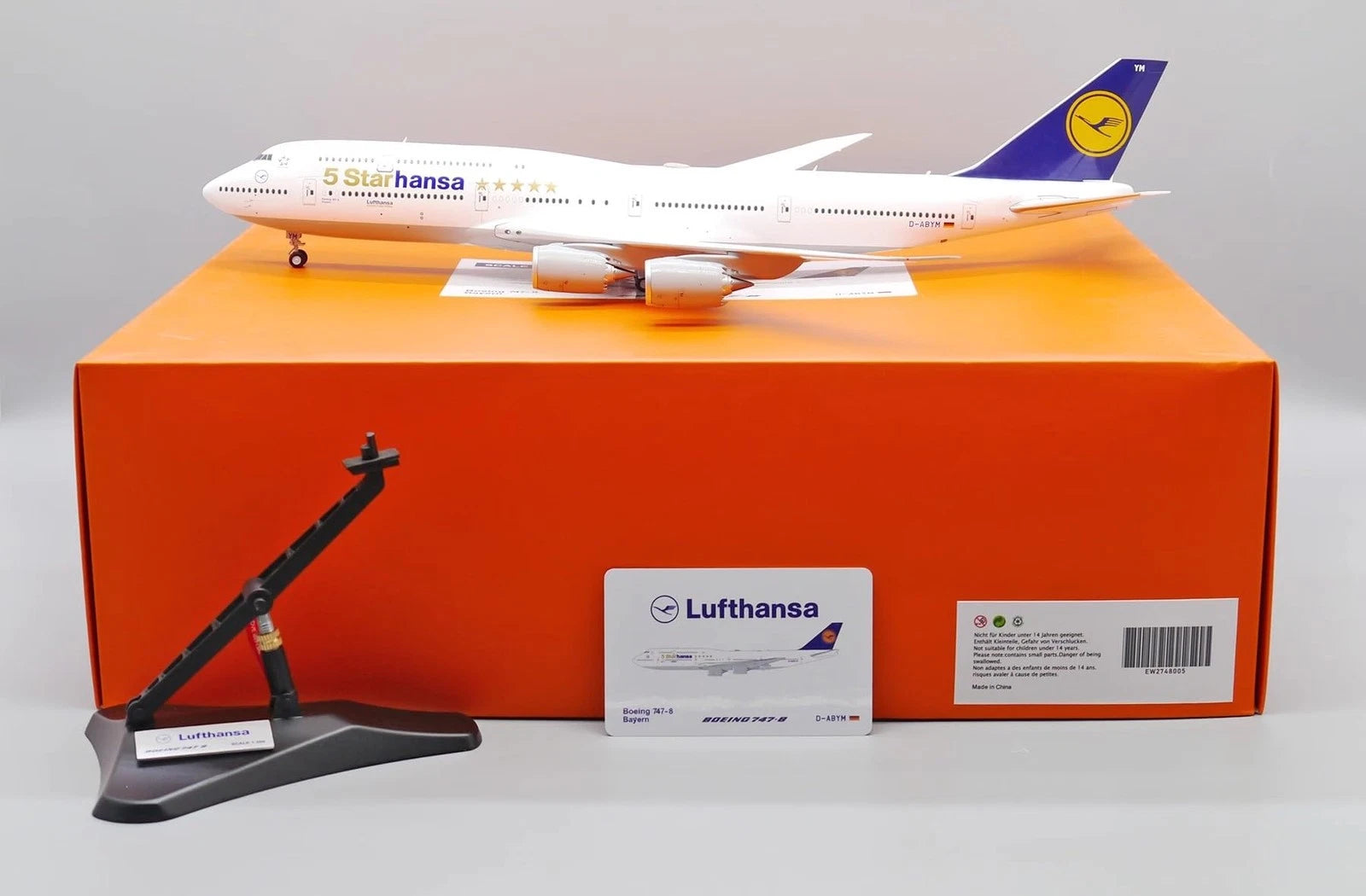 Lufthansa Boeing 747-8 D-ABYM '5 Starhansa' (EW2748005)