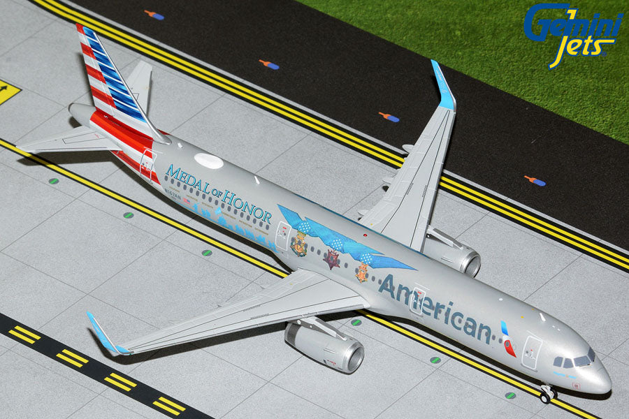 American Airlines Airbus A321-200 N167AN 'Flagship Valor / Medal of Honor' (G2AAL1156)