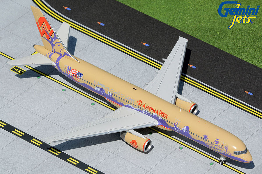 America West Airlines Boeing 757-200 'teamwork coast to coast' N902AW (G2AWE967)