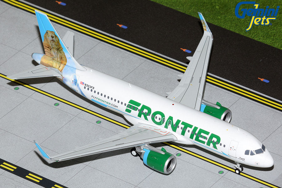 Frontier Airlines Airbus A320neo N303FR 'Poppy the Prairie Dog' (G2FFT1142)