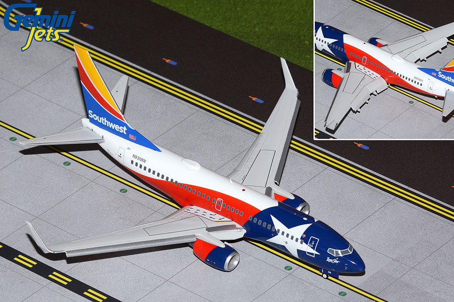 Southwest Airlines Boeing 737-700 N931WN 'Lone Star One / Flaps Down' (G2SWA1009F)