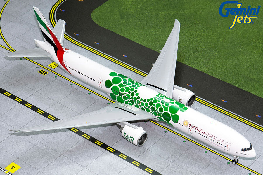 Emirates Boeing 777-300ER A6-EPU 'EXPO 2020 Sustainability / Green' (G2UAE799)