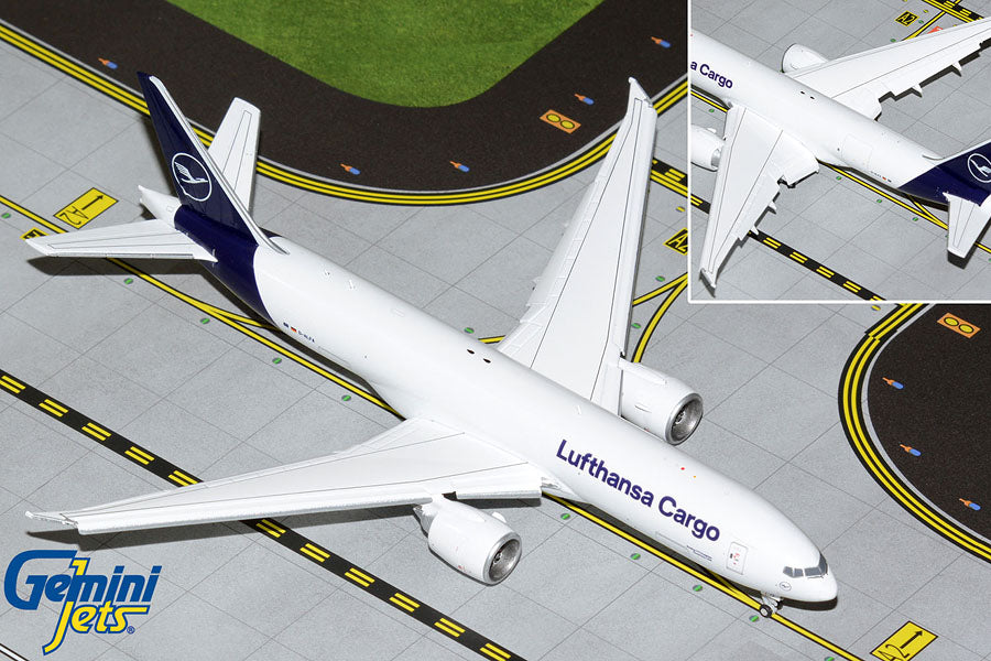 Lufthansa Cargo Boeing 777F D-ALFA 'Flaps Down' (GJDLH2126F)