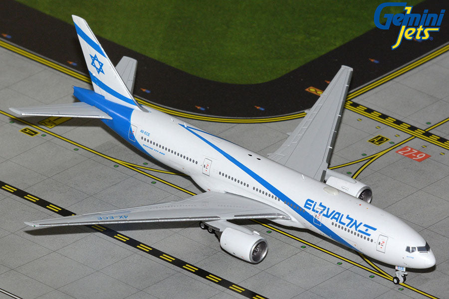 El Al Israel Airlines Boeing 777-200ER 4X-ECE (GJELY2425)