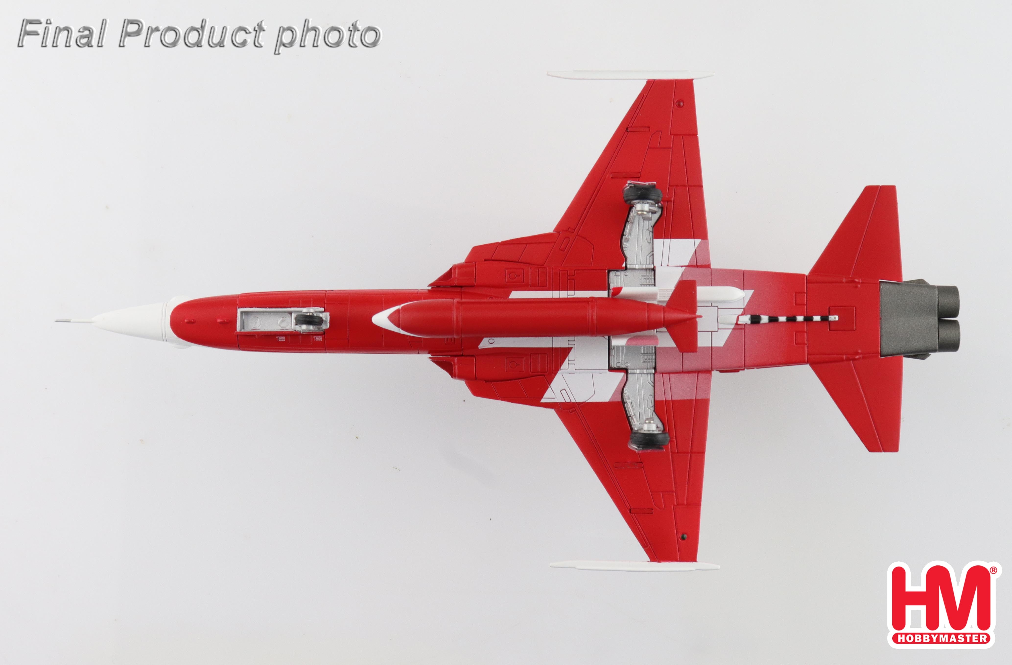 Swiss Air Force Northrop F-5E Tiger II 'Patrouille Suisse / Season 2025 / decals for pilot name and registration' (HA3379)