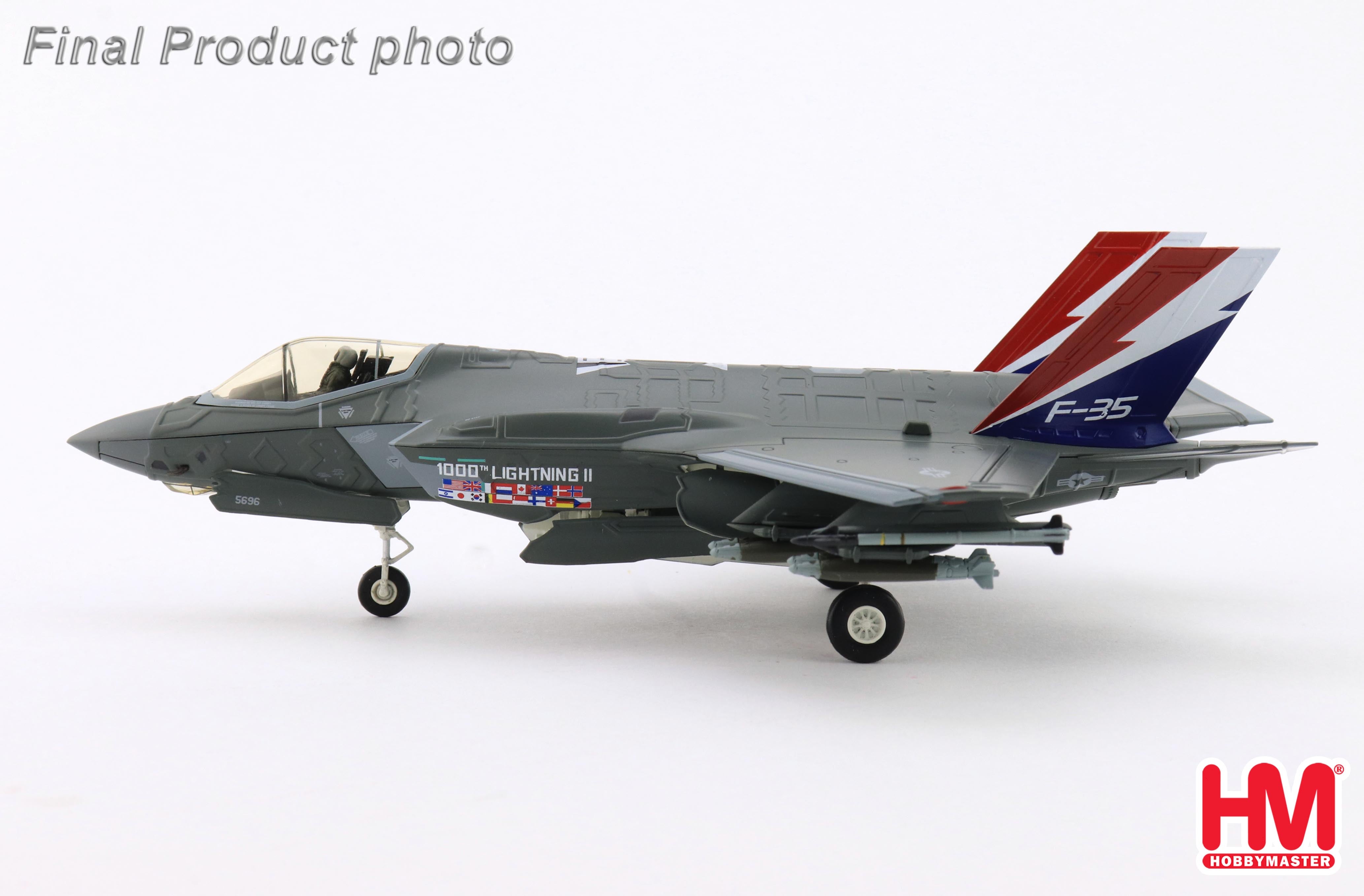USAF Lockheed Martin F-35A 22-5696 '115th FW / 176th FS / Wisconsin ANG / August 2024 / 1000th F-35' (HA4448)