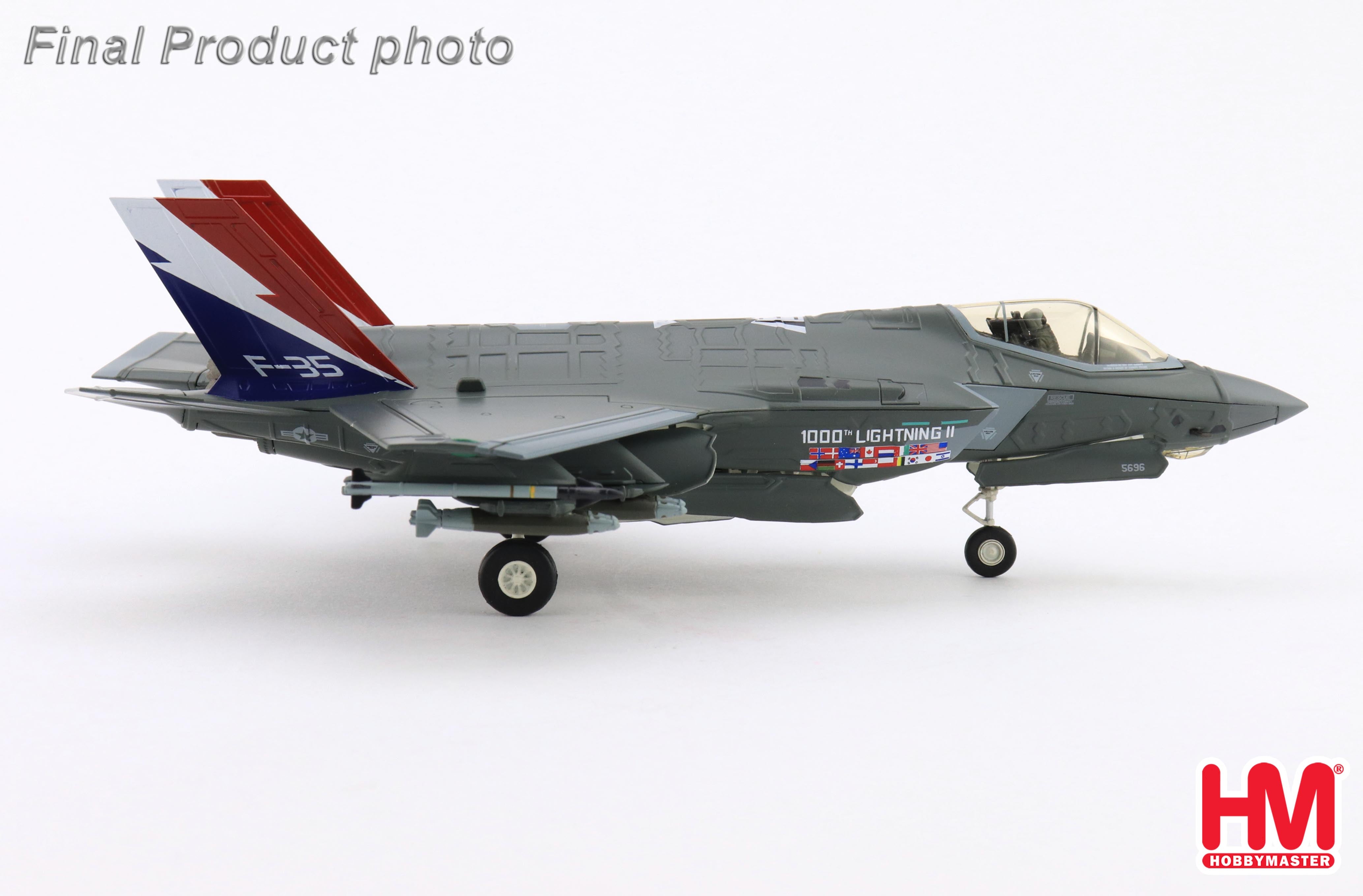 USAF Lockheed Martin F-35A 22-5696 '115th FW / 176th FS / Wisconsin ANG / August 2024 / 1000th F-35' (HA4448)