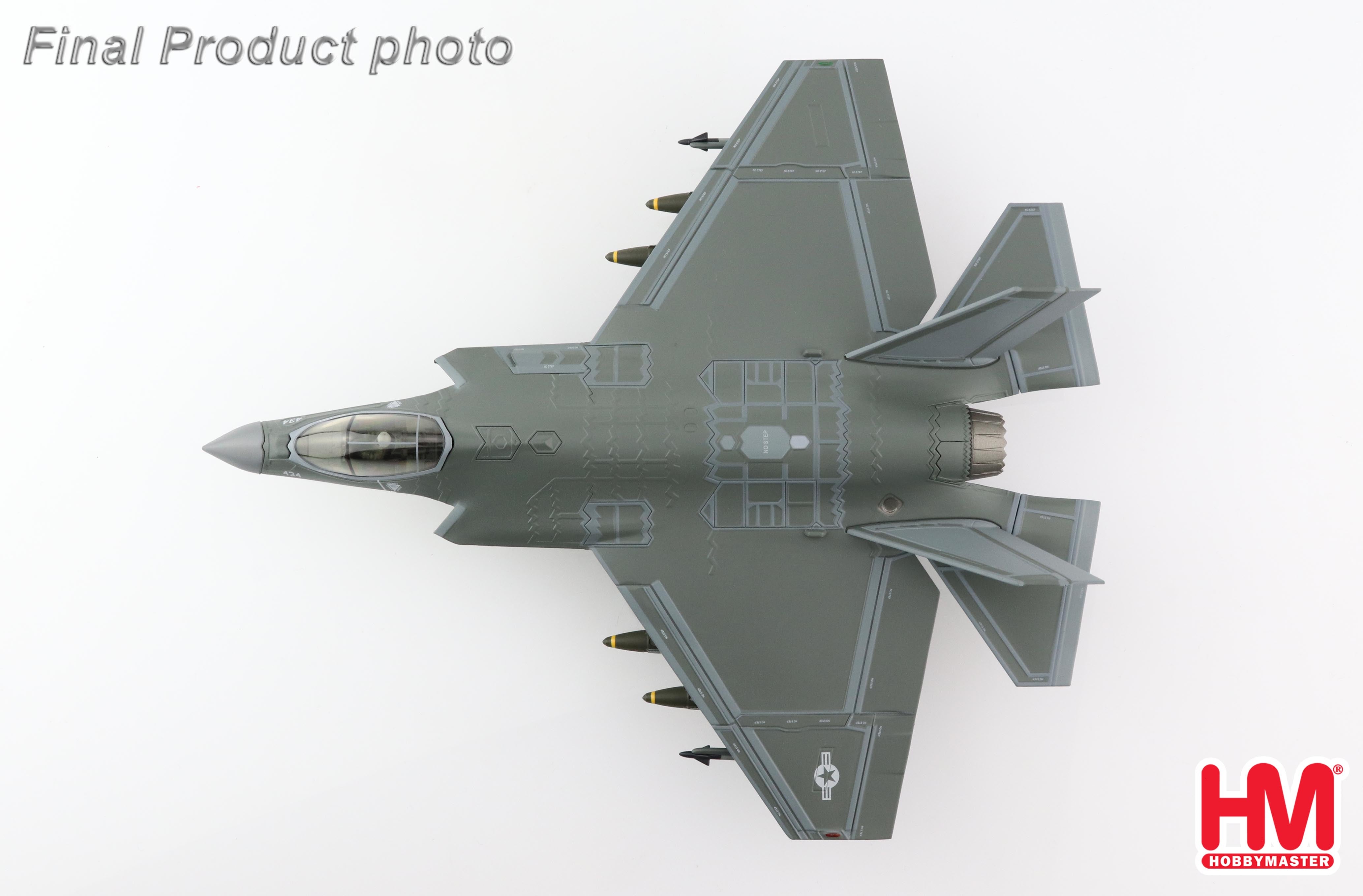United States Marine Corps (USMC) Lockheed Martin F-35C 169601 'VMFA-314 Black Knights / MCAS Miramar CA' (HA6205)