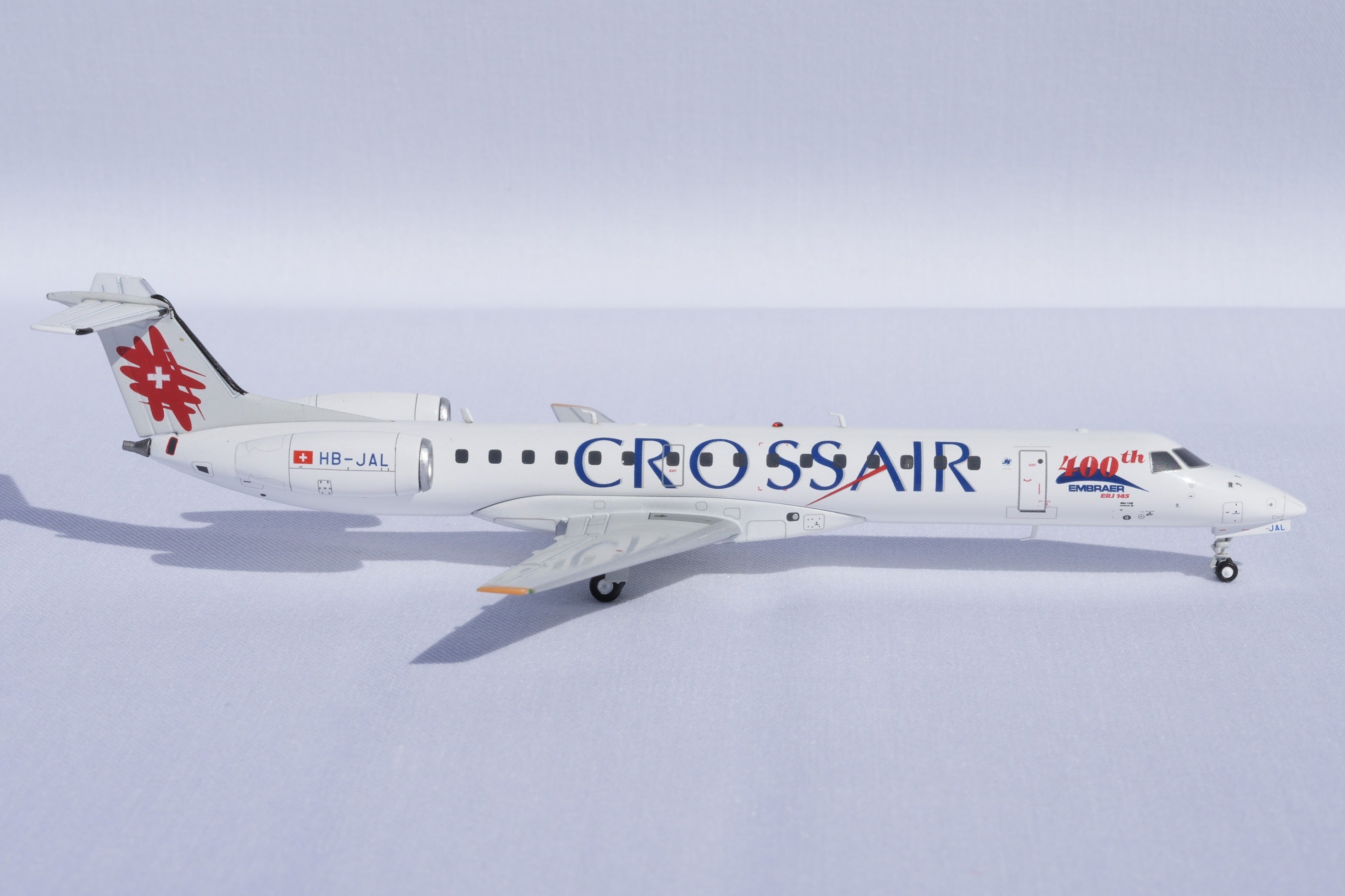 SWITZERLAND-MEGASET - 4x Embraer ERJ-145 Crossair & SWISS (1:200)