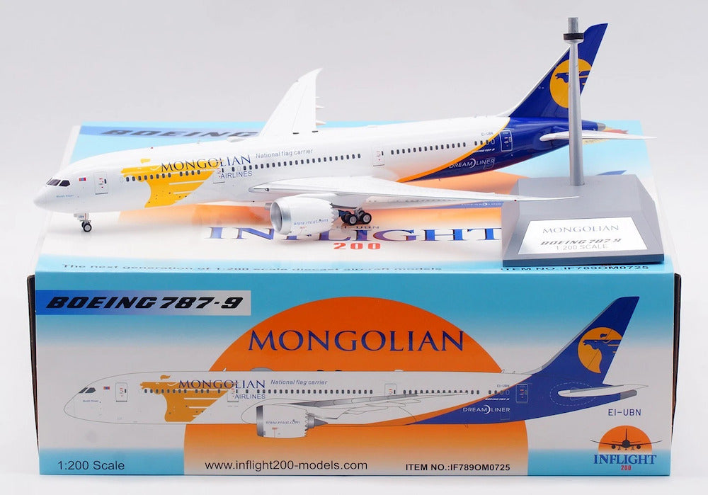 MIAT Mongolian Airlines Boeing 787-9 EI-UBN (IF789OM0725)
