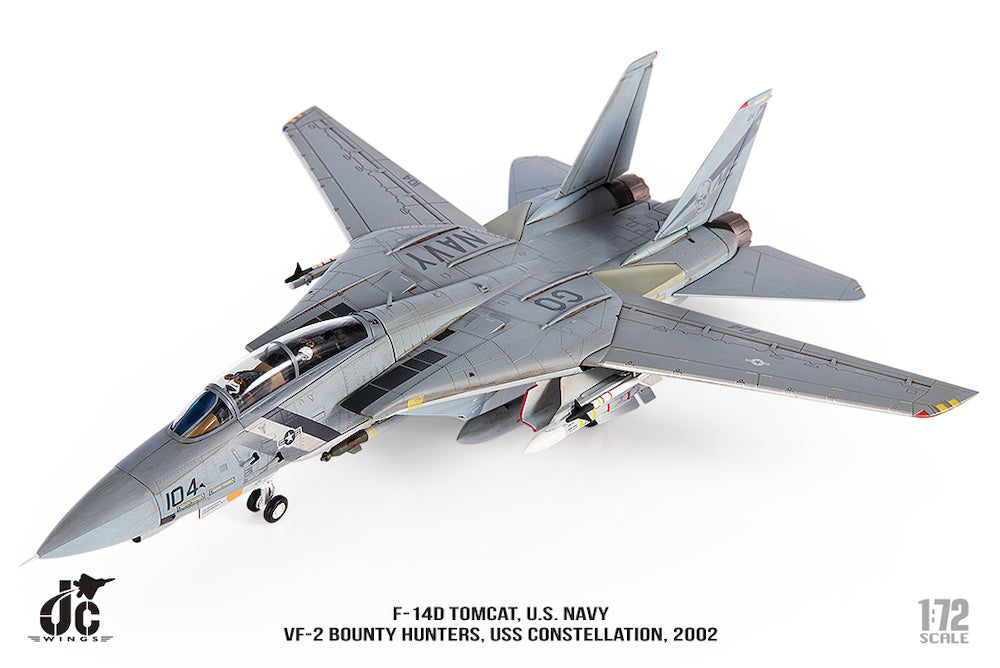 US Navy F-14D Tomcat 163900 VF-2 Bounty Hunters 'USS Constellation 2002' (JCW-72-F14-008)