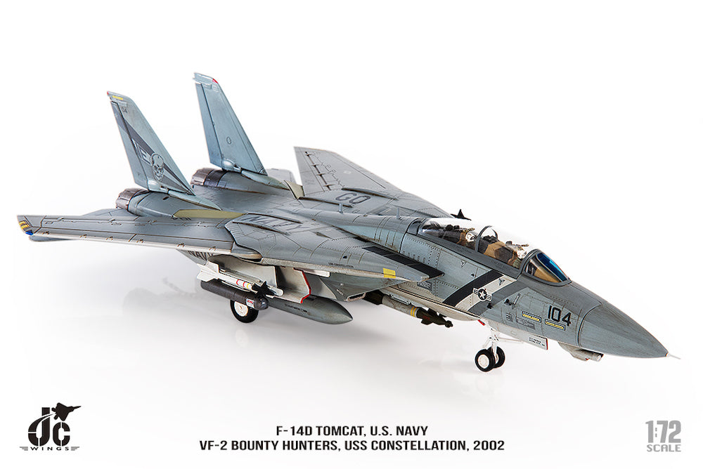 US Navy F-14D Tomcat 163900 VF-2 Bounty Hunters 'USS Constellation 2002' (JCW-72-F14-008)