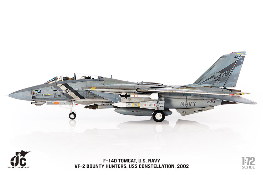 US Navy F-14D Tomcat 163900 VF-2 Bounty Hunters 'USS Constellation 2002' (JCW-72-F14-008)