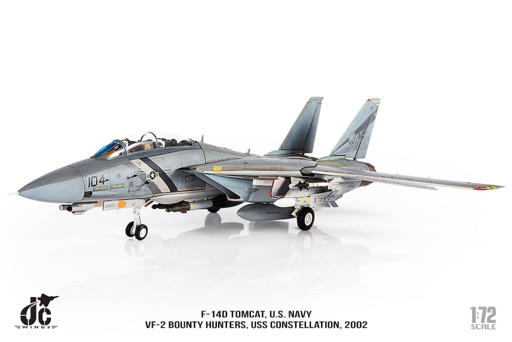 US Navy F-14D Tomcat 163900 VF-2 Bounty Hunters 'USS Constellation 2002' (JCW-72-F14-008)