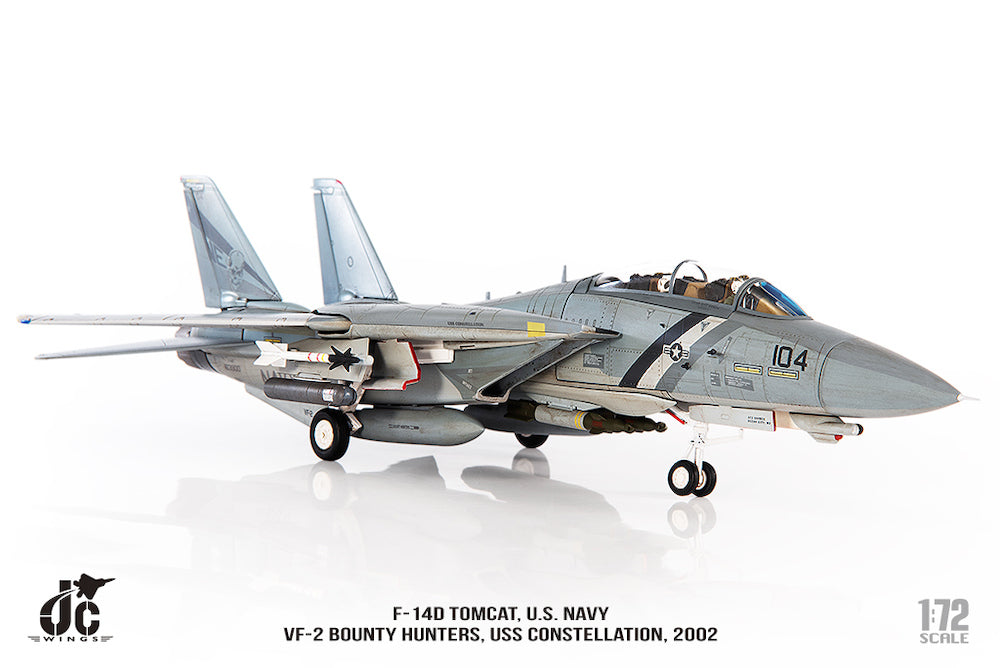 US Navy F-14D Tomcat 163900 VF-2 Bounty Hunters 'USS Constellation 2002' (JCW-72-F14-008)