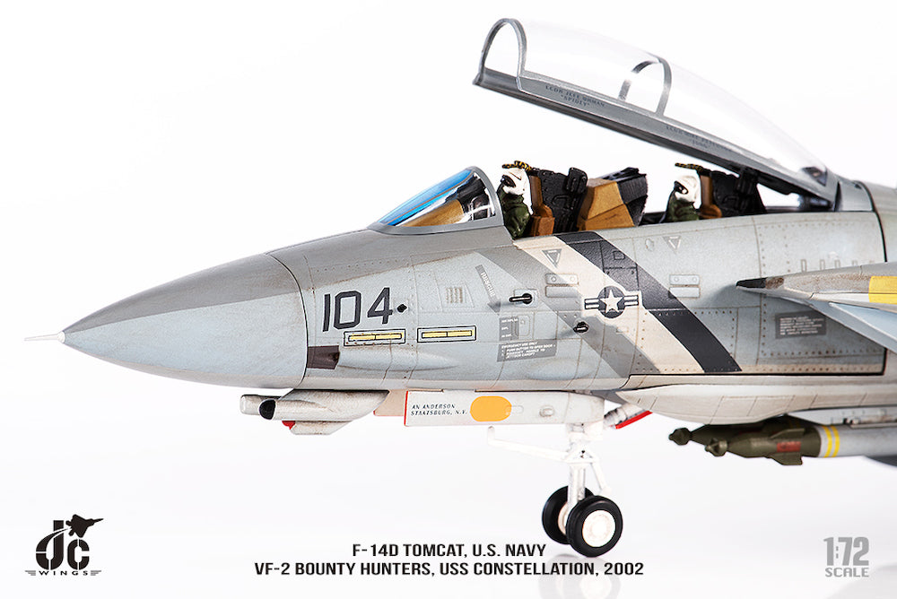 US Navy F-14D Tomcat 163900 VF-2 Bounty Hunters 'USS Constellation 2002' (JCW-72-F14-008)