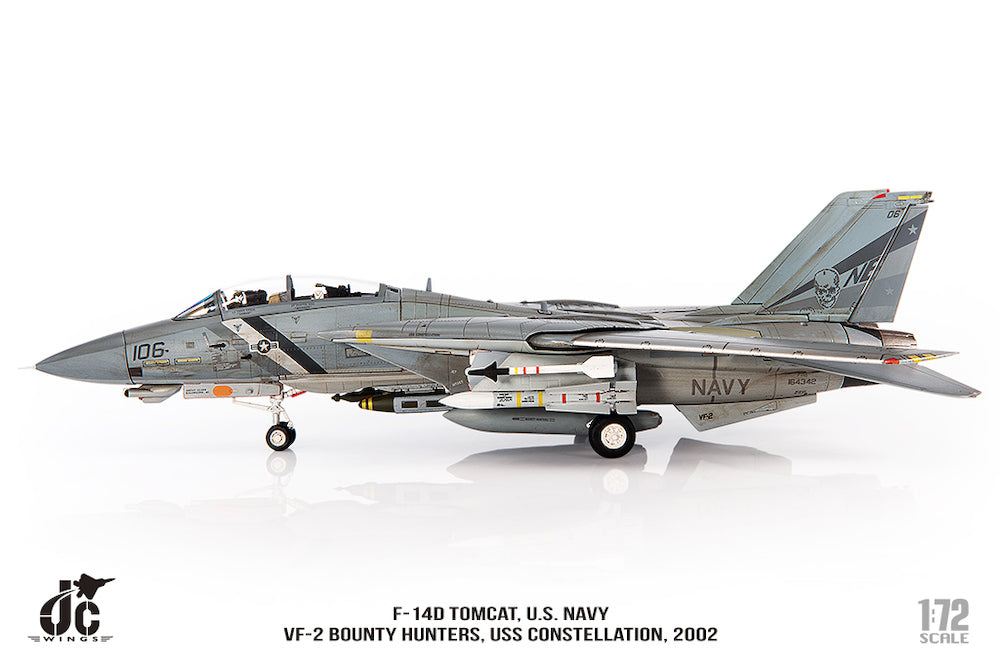 US Navy F-14D Tomcat 164342 VF-2 Bounty Hunters 'USS Constellation 2002' (JCW-72-F14-009)