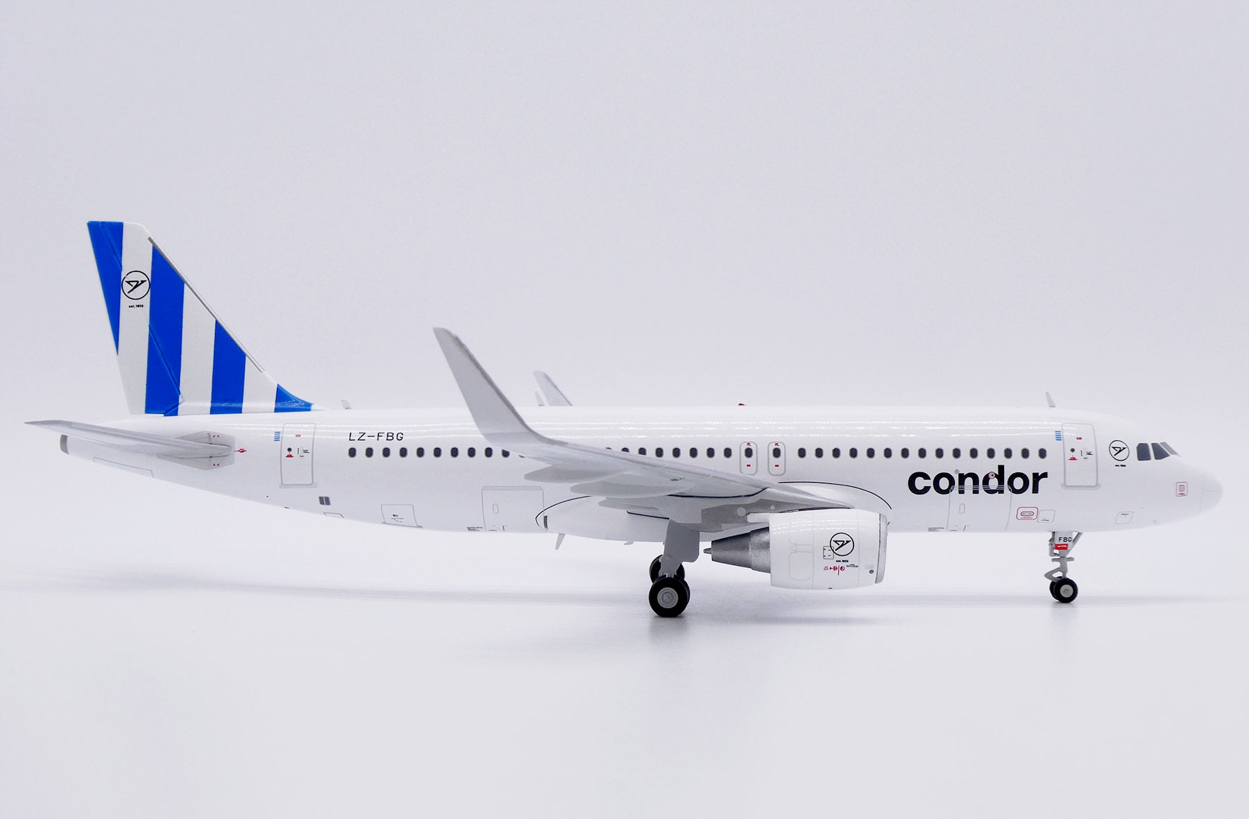 Bulgaria Air / Condor Airbus A320-200 LZ-FBG 'Sea Tail - blue stripes' (LH2495)