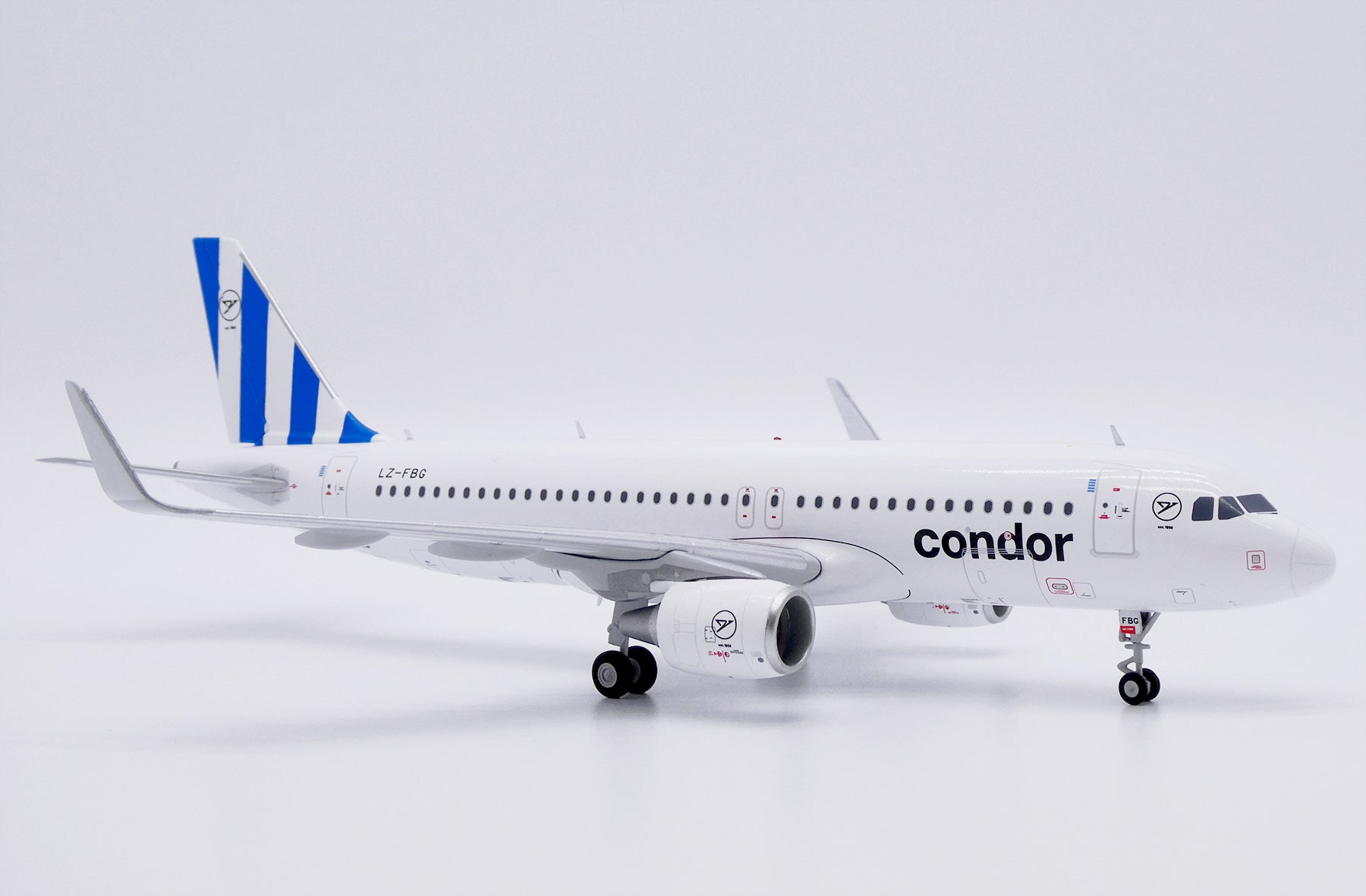 Bulgaria Air / Condor Airbus A320-200 LZ-FBG 'Sea Tail - blue stripes' (LH2495)