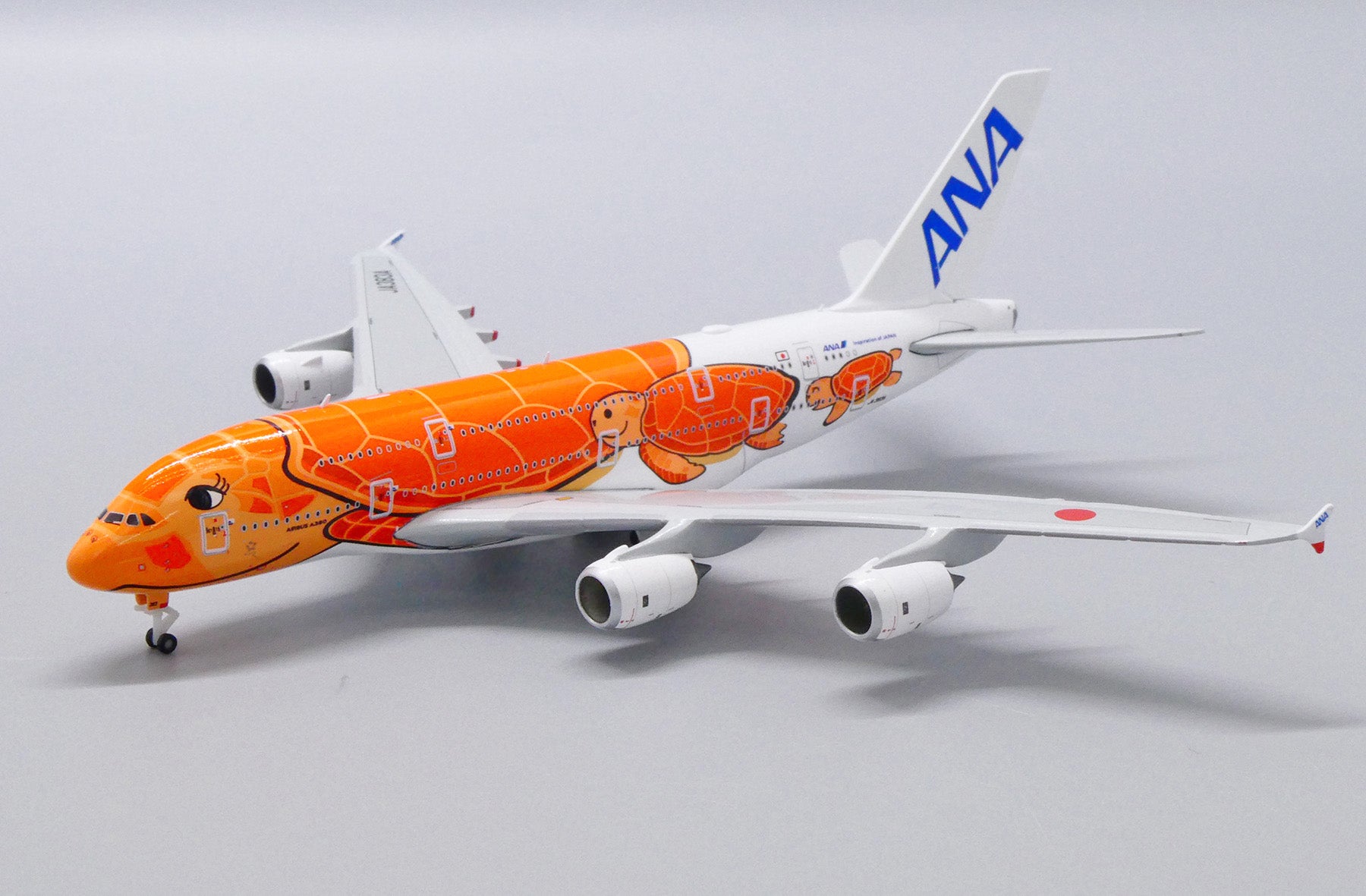 ANA All Nippon Airways Airbus A380-800 JA383A 'Flying Honu Ka La' (PX5003)