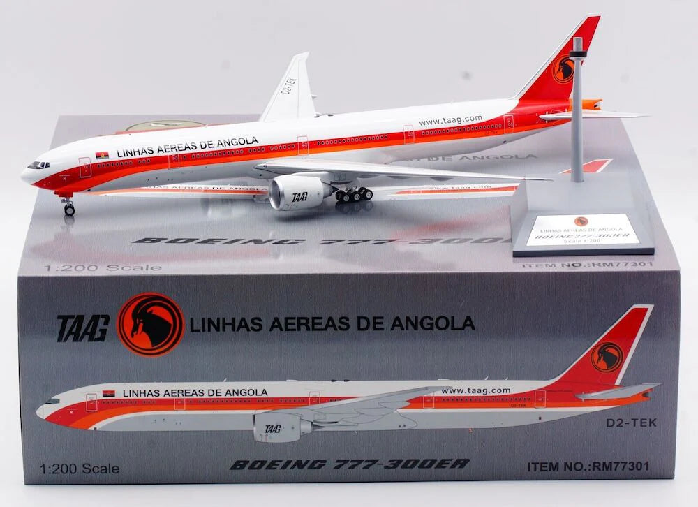 TAAG Angola Airlines Boeing 777-300ER D2-TEK (RM77301)