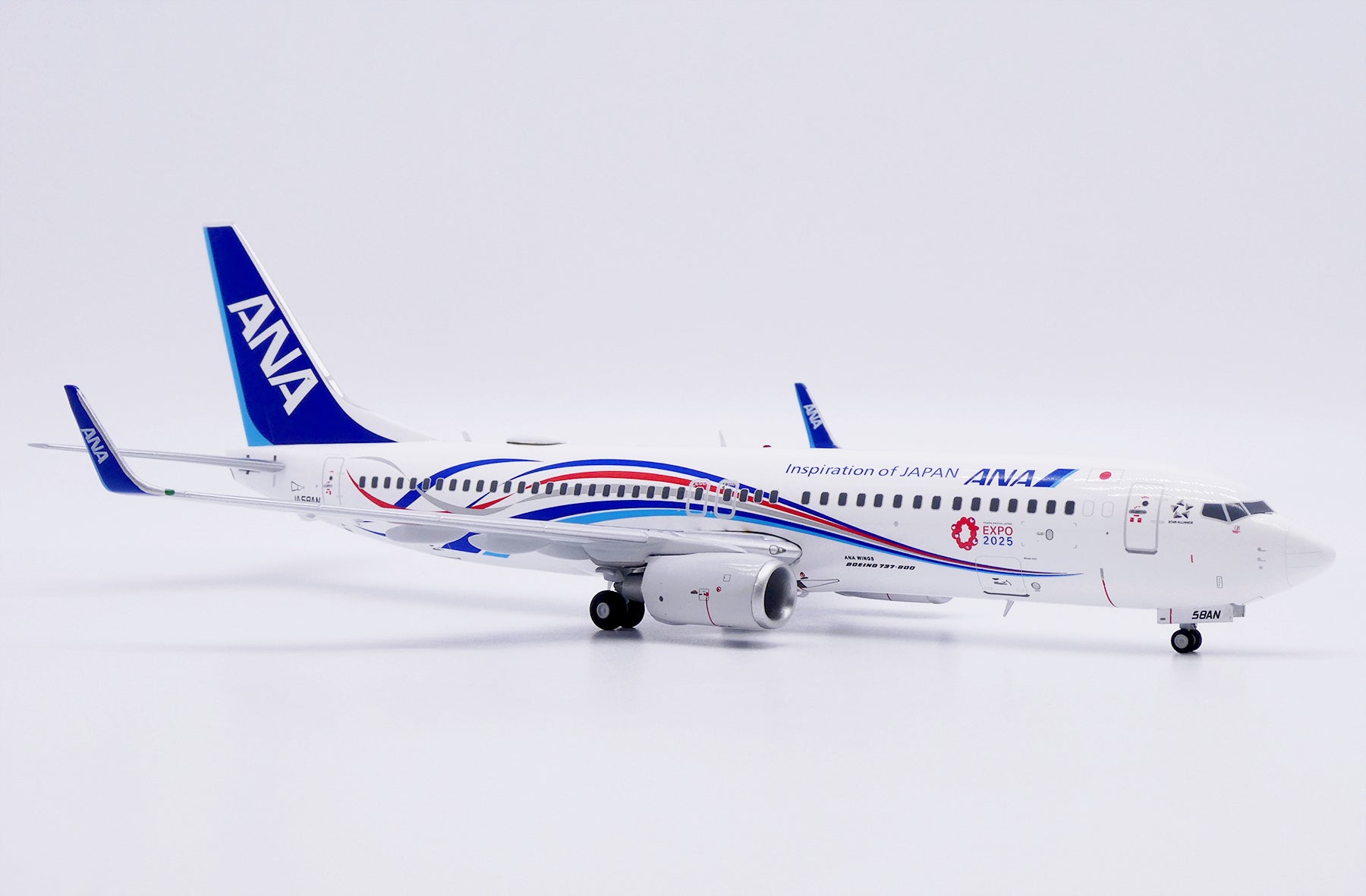 ANA All Nippon Airways Boeing 737-800 JA58AN 'Expo 2025' (SA2105)