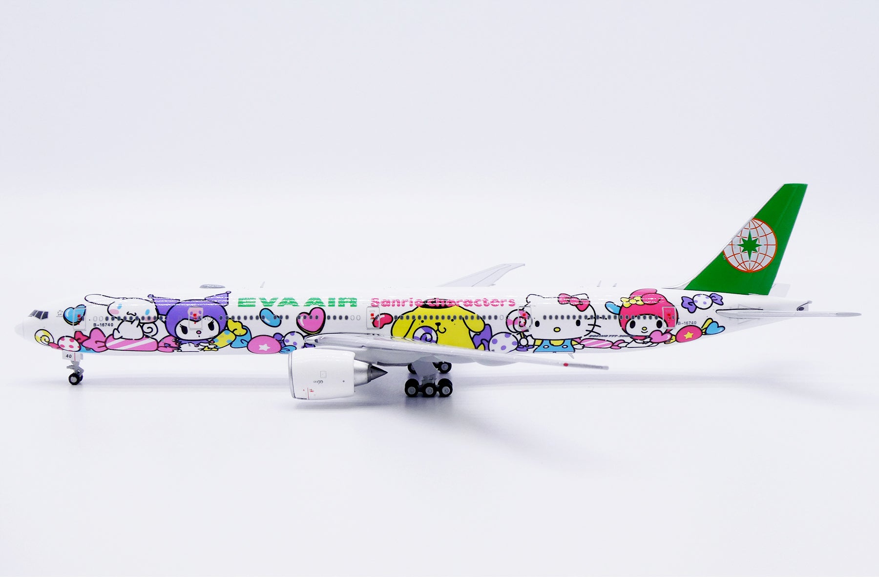 EVA Air Boeing 777-300ER B-16740 'Lolly Jet' (SA4087)