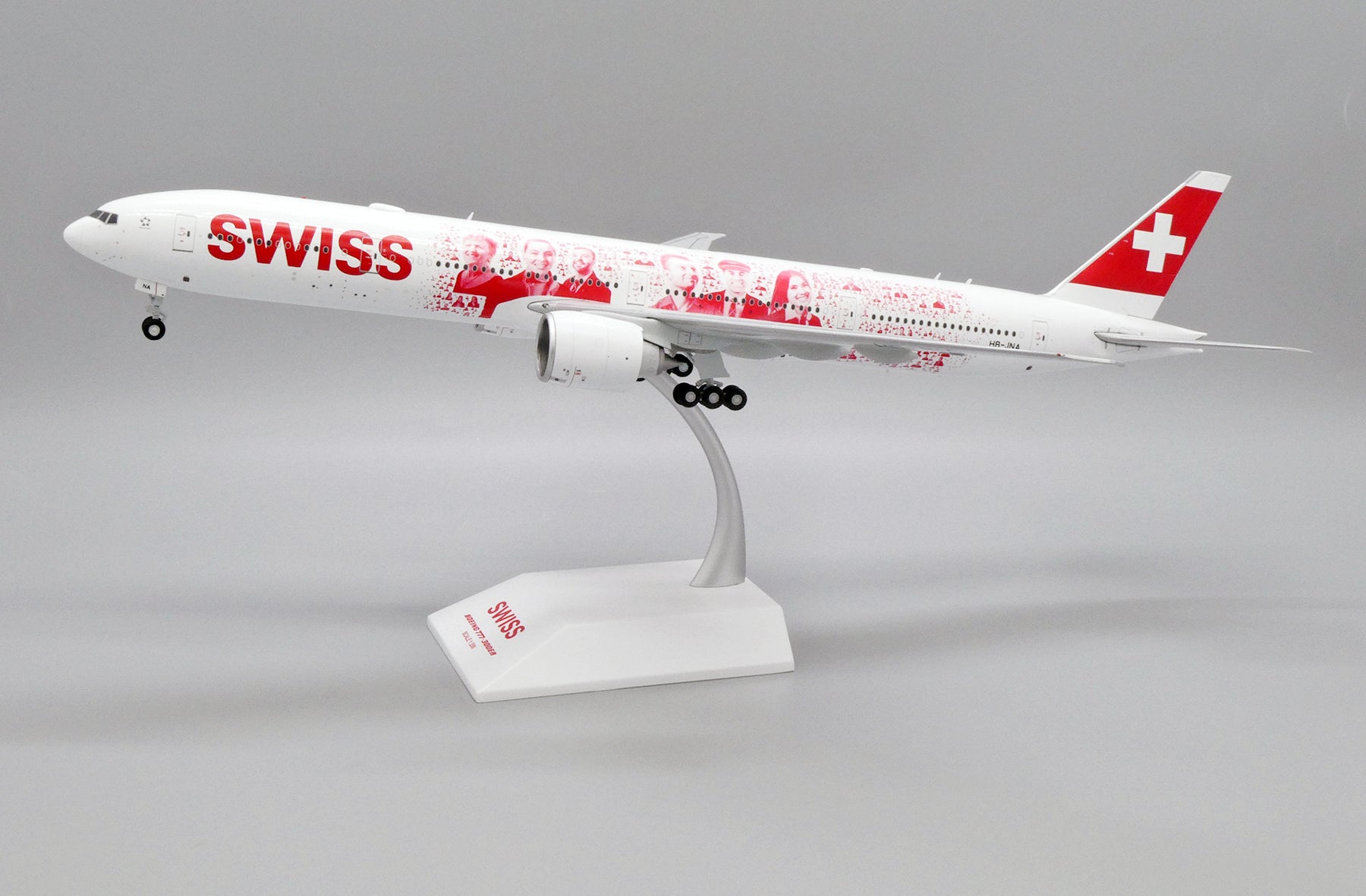 SWISS Boeing 777-300ER HB-JNA 'Faces of SWISS' (XX2382)