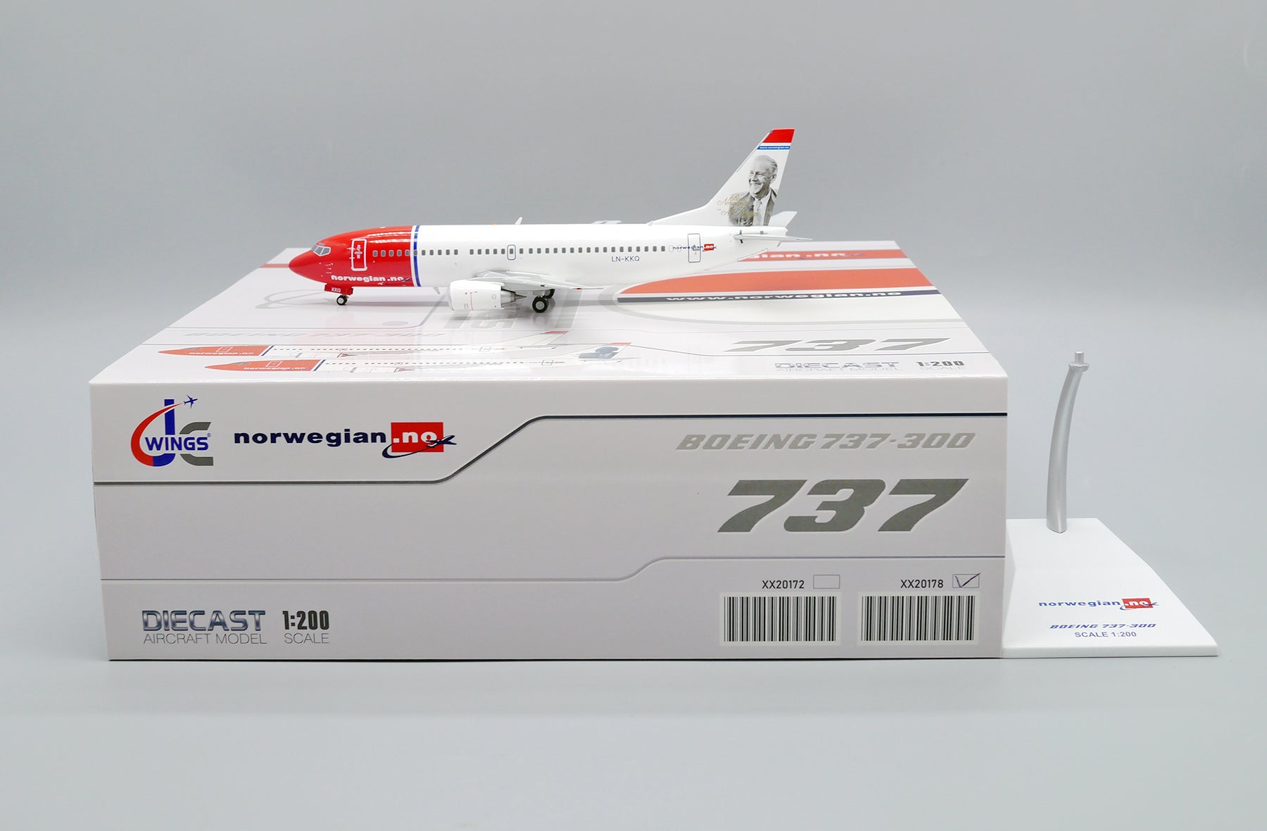 Norwegian Air Shuttle Boeing 737-300 LN-KKQ 'Real Norwegian - Alf Proysen' (XX20178)