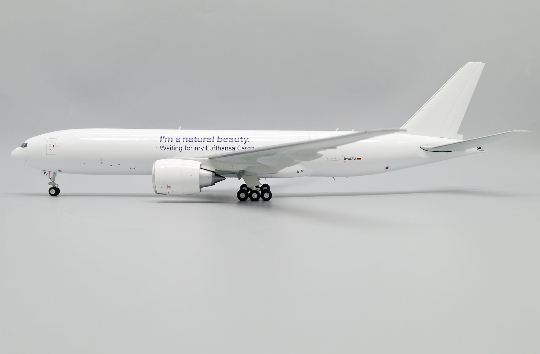 Lufthansa Cargo Boeing 777F D-ALFJ 'I'm a natural beauty' (XX20193)