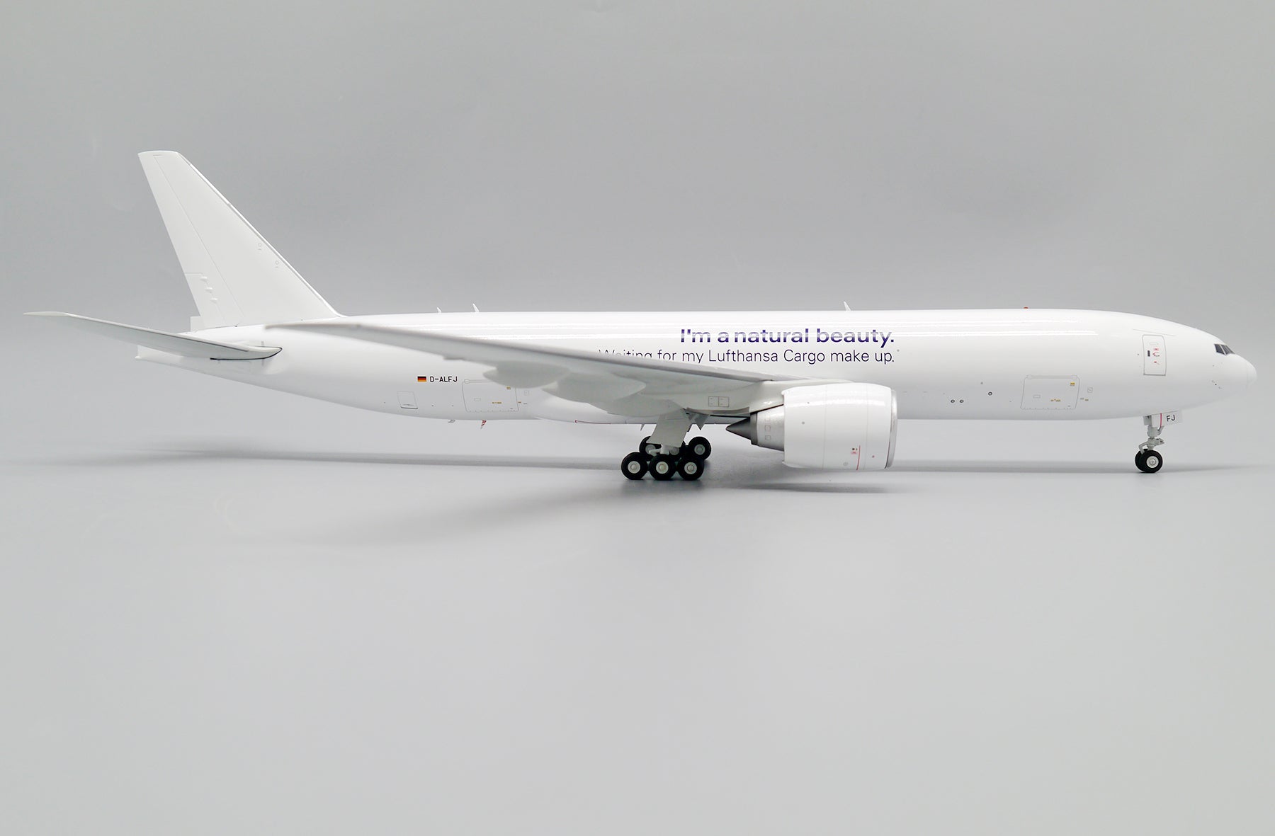 Lufthansa Cargo Boeing 777F D-ALFJ 'I'm a natural beauty' (XX20193)