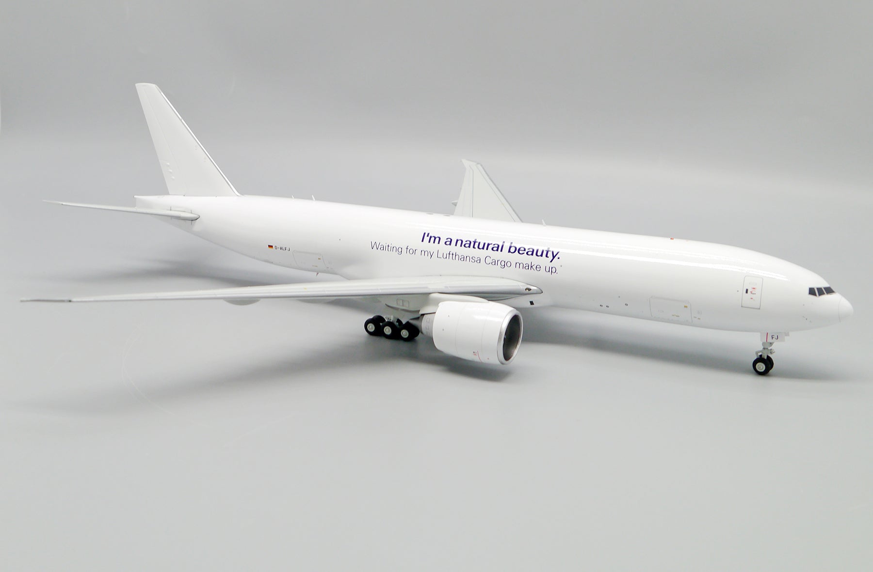 Lufthansa Cargo Boeing 777F D-ALFJ 'I'm a natural beauty' (XX20193)