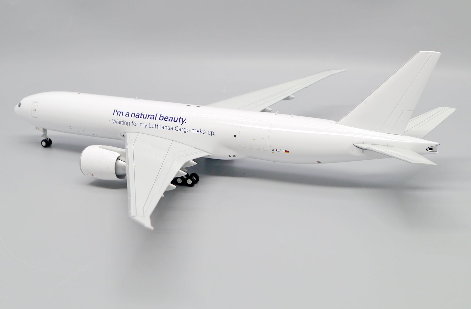 Lufthansa Cargo Boeing 777F D-ALFJ 'I'm a natural beauty' (XX20193)
