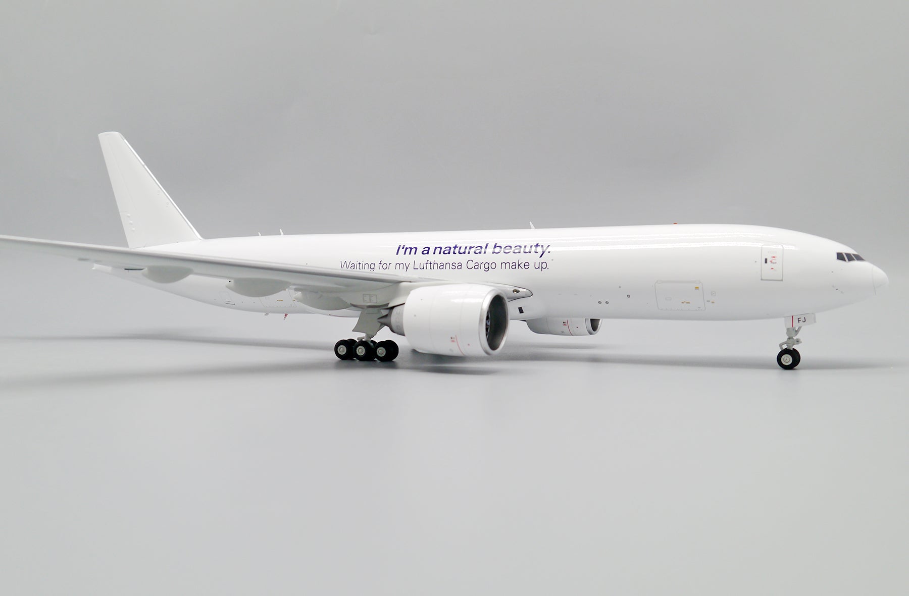 Lufthansa Cargo Boeing 777F D-ALFJ 'I'm a natural beauty' (XX20193)