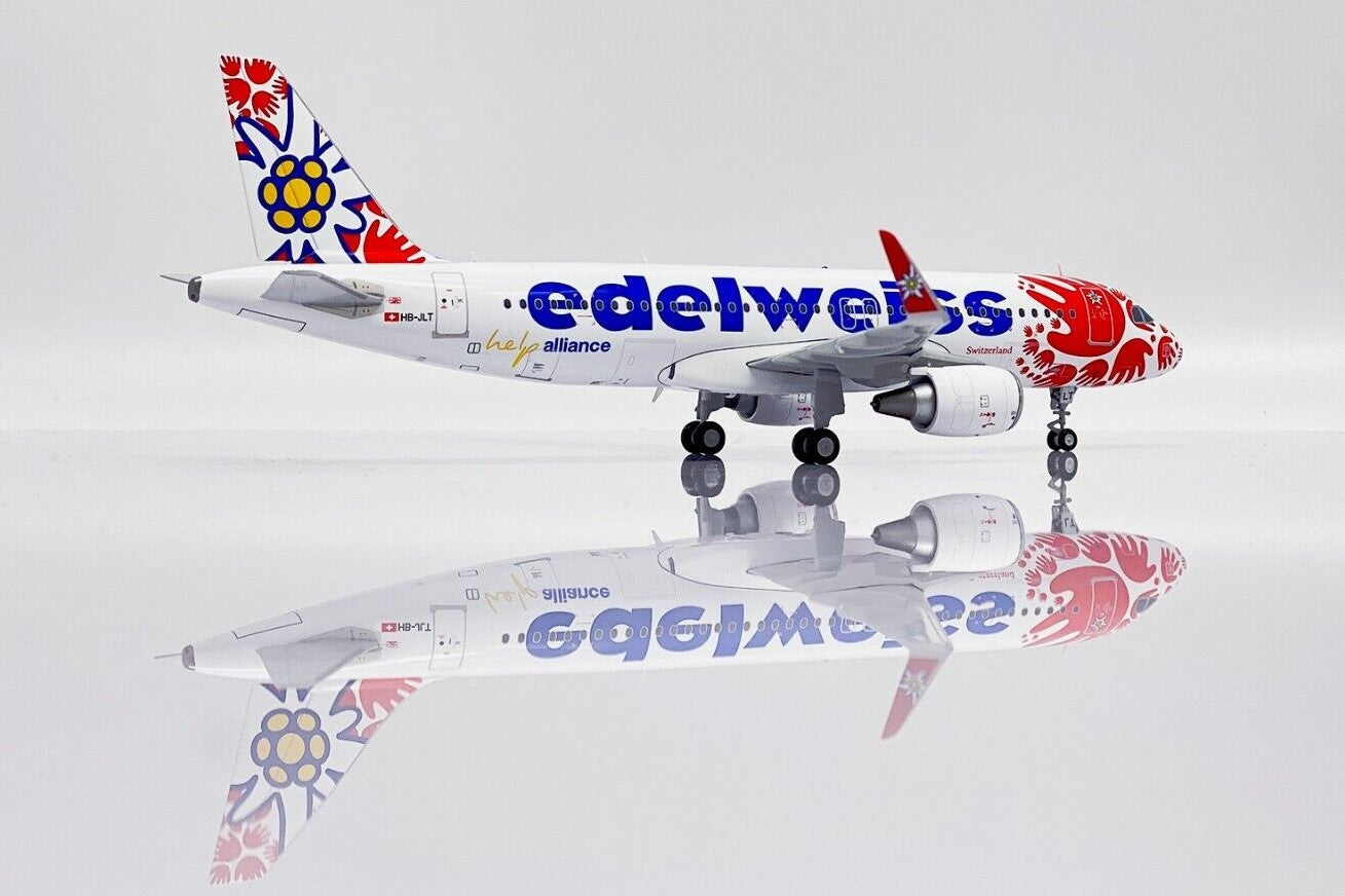 edelweiss air Airbus A320-200 HB-JLT 'help alliance' (XX20337)