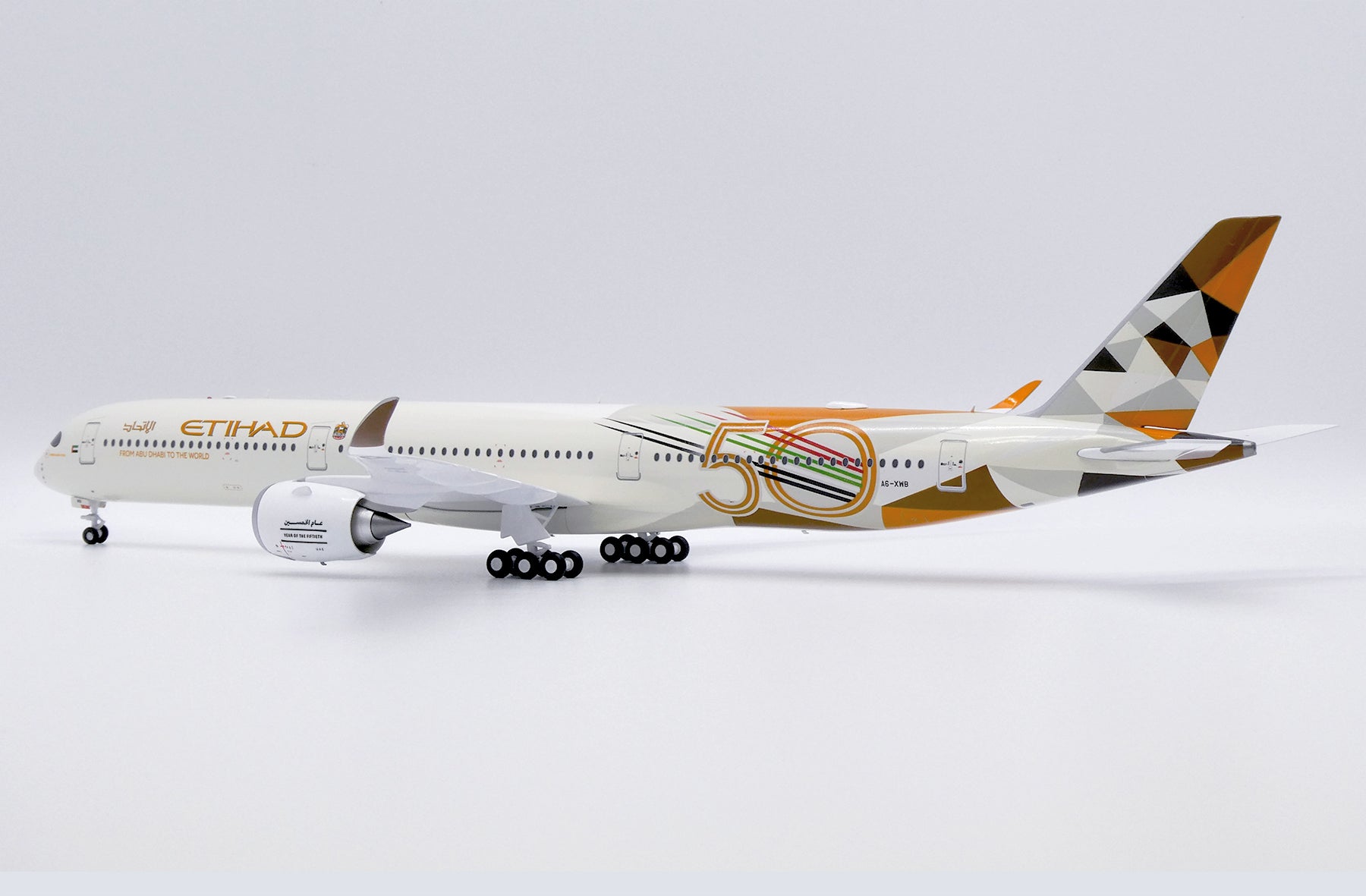 Etihad Airways Airbus A350-1000 A6-XWB 'Year of the 50th' (XX20339)