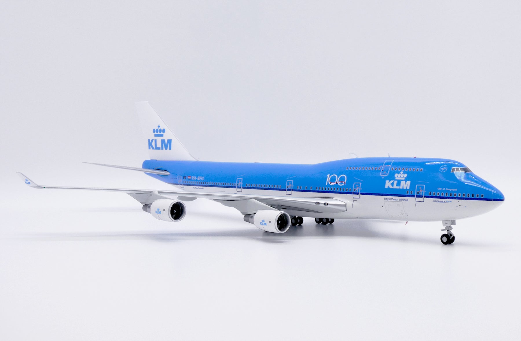 KLM Royal Dutch Airlines Boeing 747-400 PH-BFG 'with Aviationtag' (XX20345)