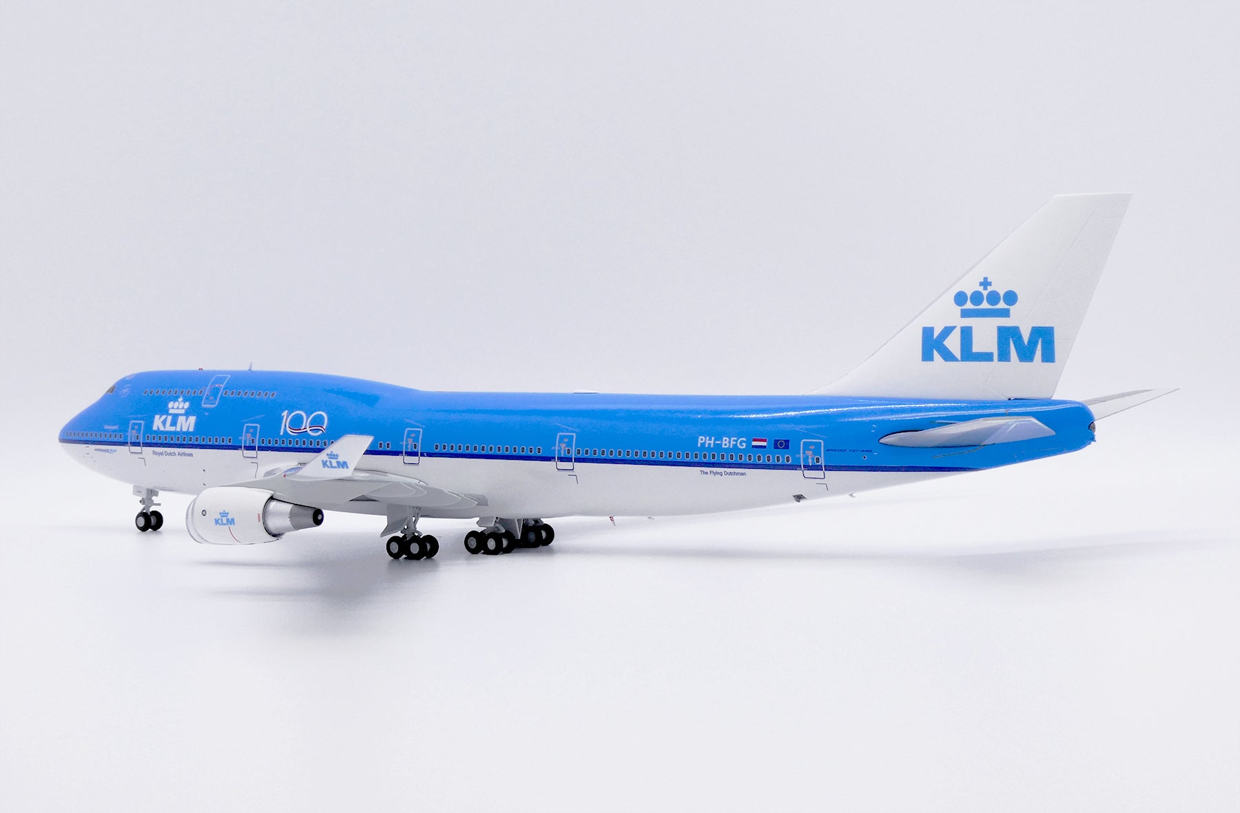 KLM Royal Dutch Airlines Boeing 747-400 PH-BFG 'with Aviationtag' (XX20345)