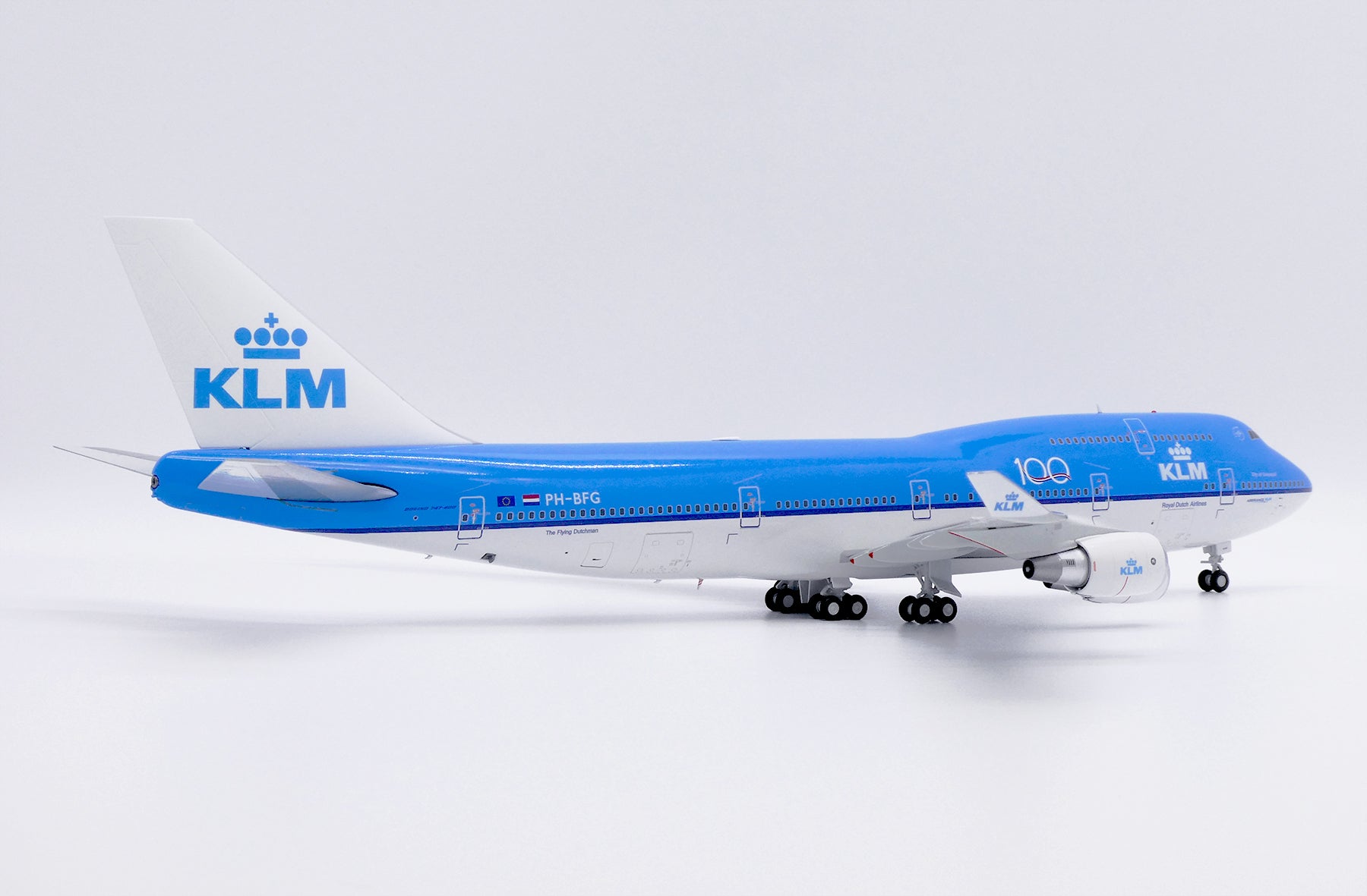 KLM Royal Dutch Airlines Boeing 747-400 PH-BFG 'with Aviationtag' (XX20345)