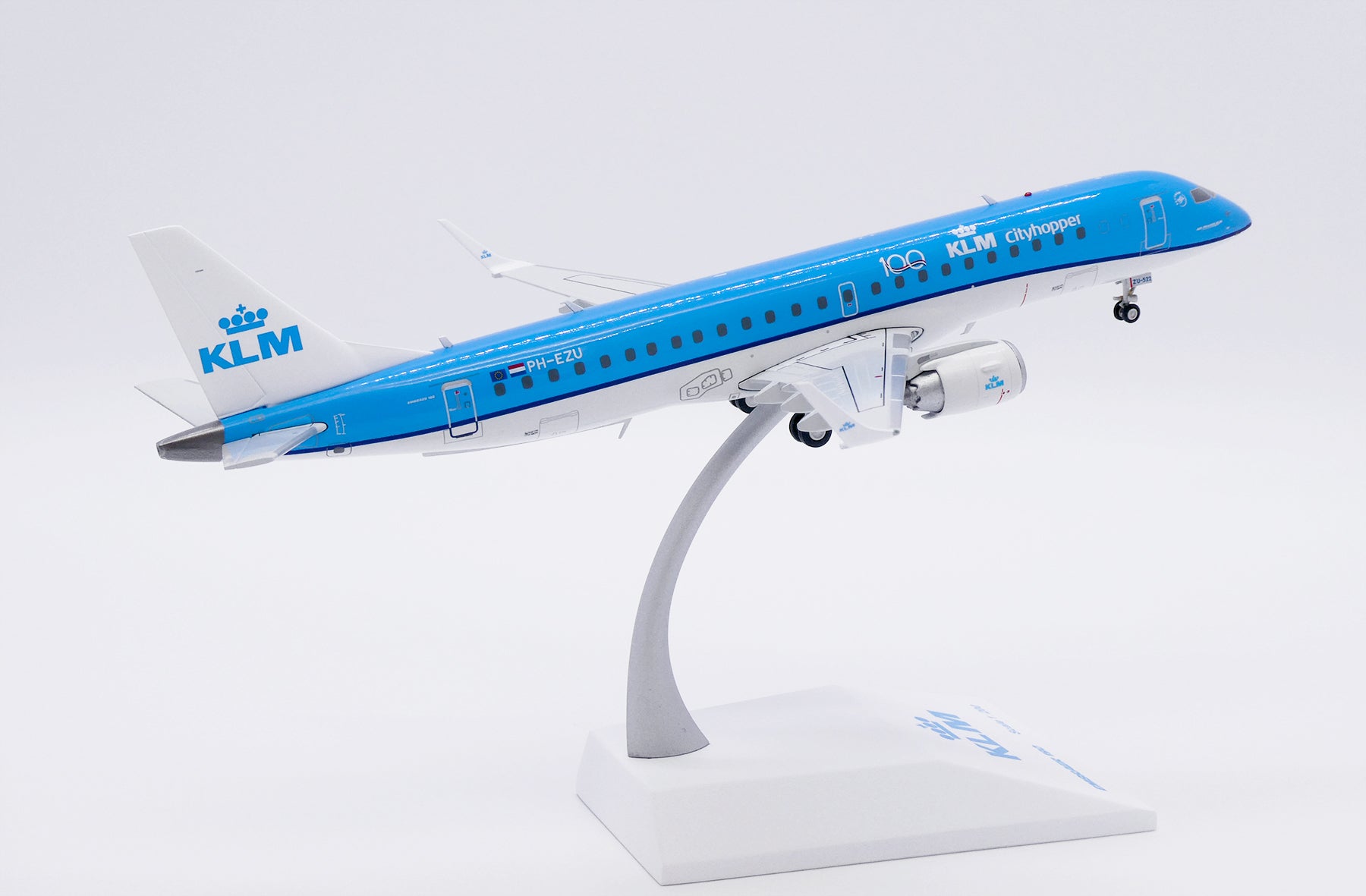 KLM Cityhopper Embraer 190-100STD PH-EZU '100 years' (XX20424)