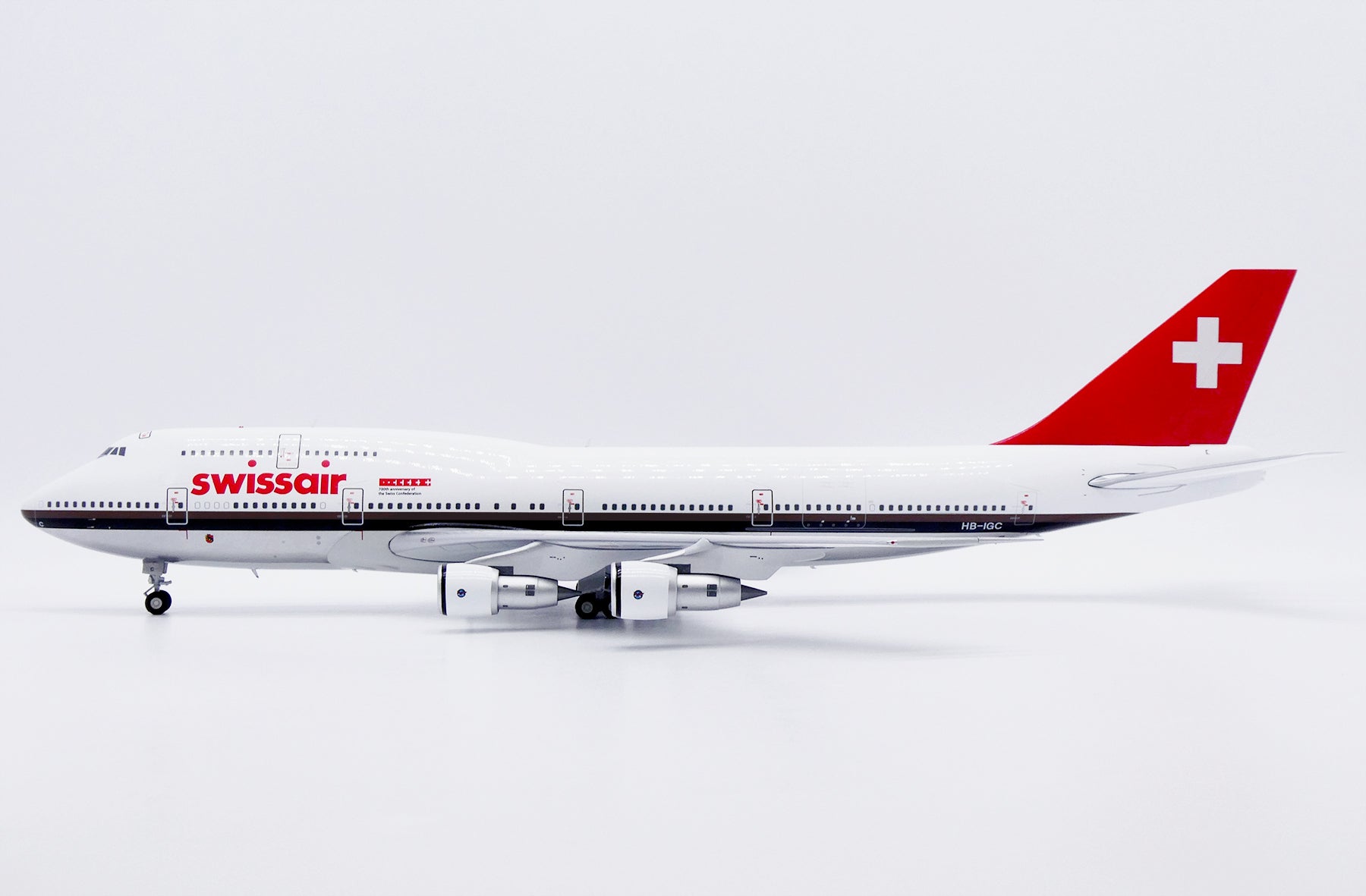 Swissair Boeing 747-300 HB-IGC '700 Jahre Eidgenossenschaft' (XX20527)