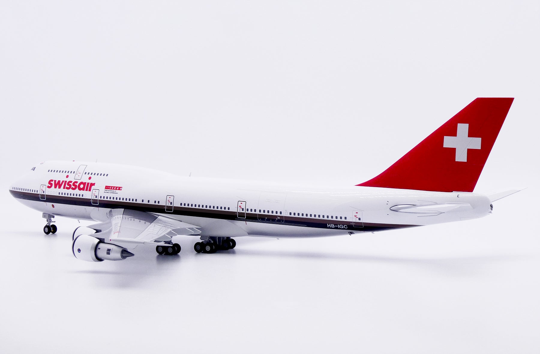 Swissair Boeing 747-300 HB-IGC '700 Jahre Eidgenossenschaft' (XX20527)