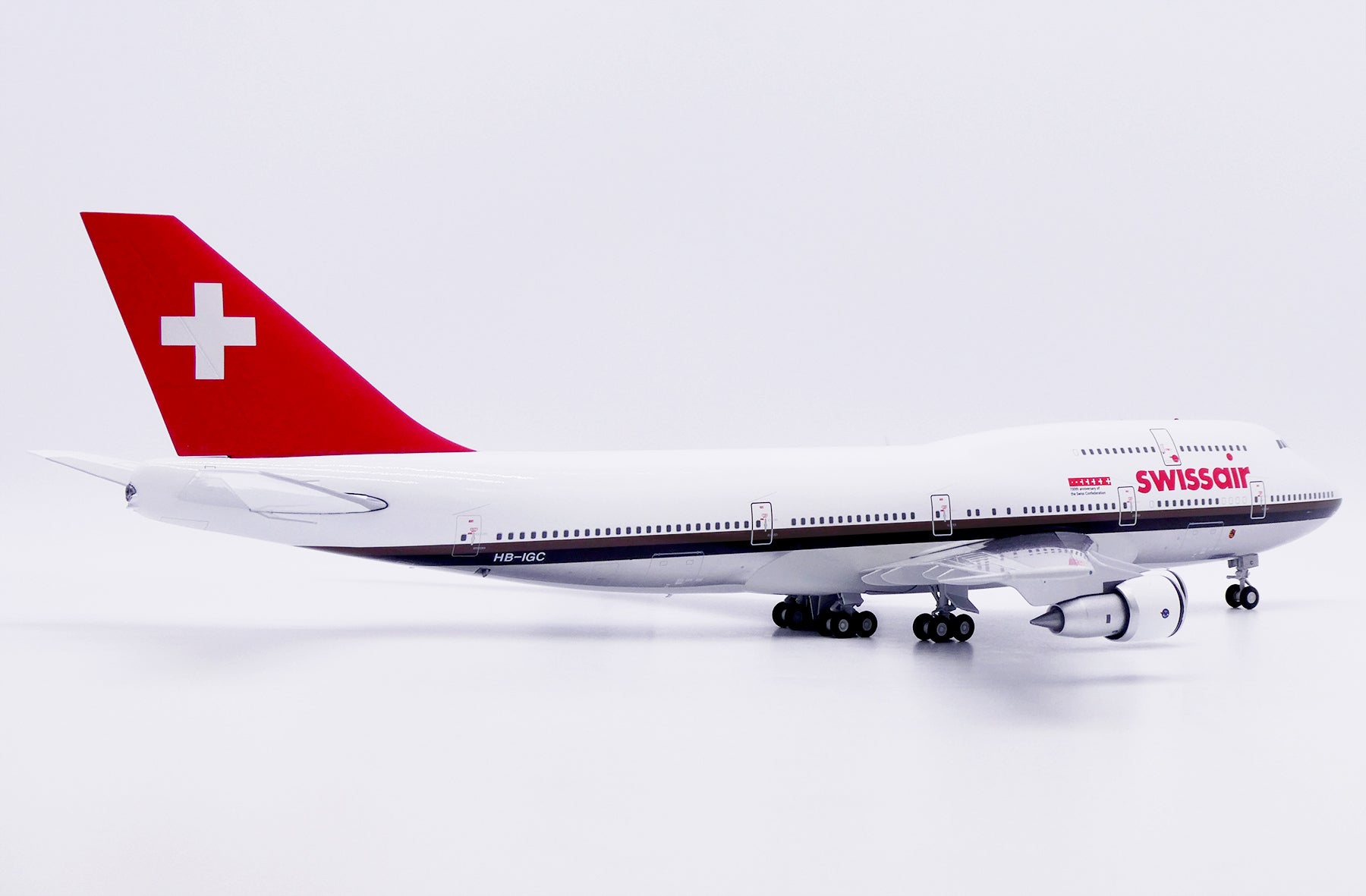 Swissair Boeing 747-300 HB-IGC '700 Jahre Eidgenossenschaft' (XX20527)