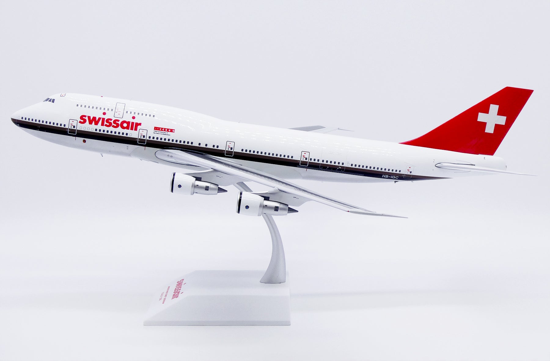 Swissair Boeing 747-300 HB-IGC '700 Jahre Eidgenossenschaft' (XX20527)
