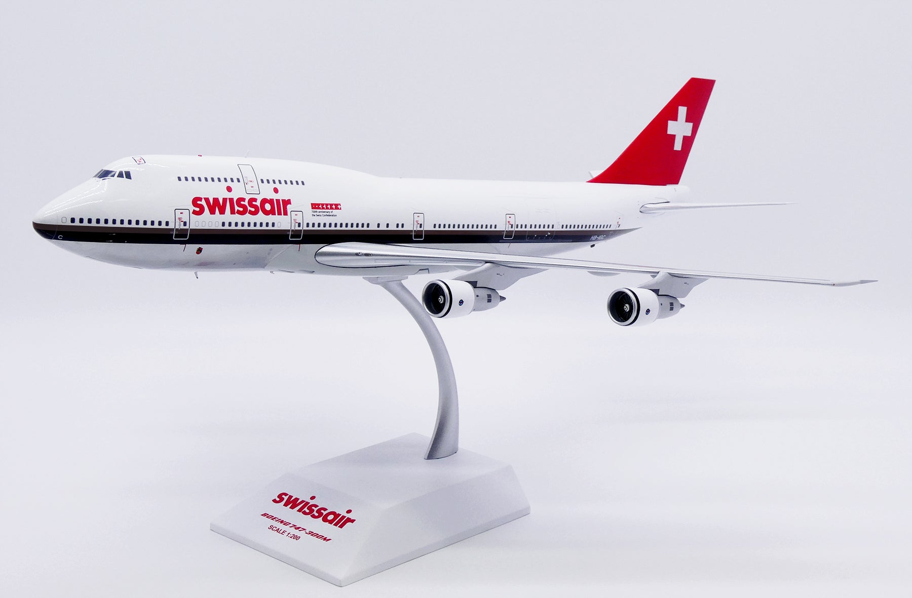 Swissair Boeing 747-300 HB-IGC '700 Jahre Eidgenossenschaft' (XX20527)